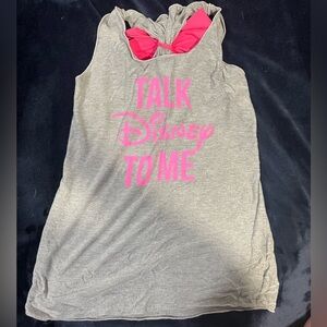 Bow back Disney top